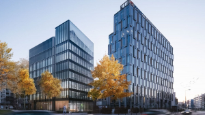News Waryński Group tops off Warsaw office building