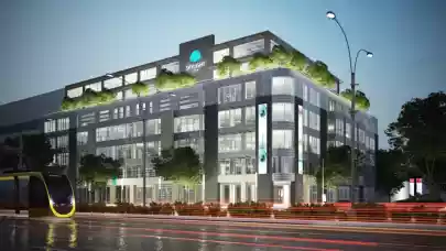 News - Wing turns Budapest shopping mall into office building