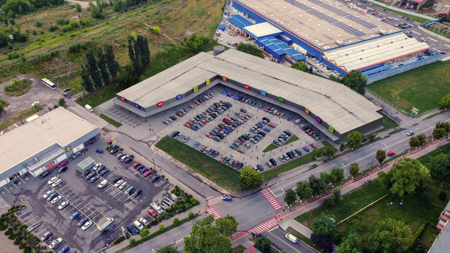 News Article development retail retail park Romania Scallier