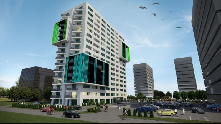 News Article development Garanti Bank loan residential Romania Timisoara Wallberg