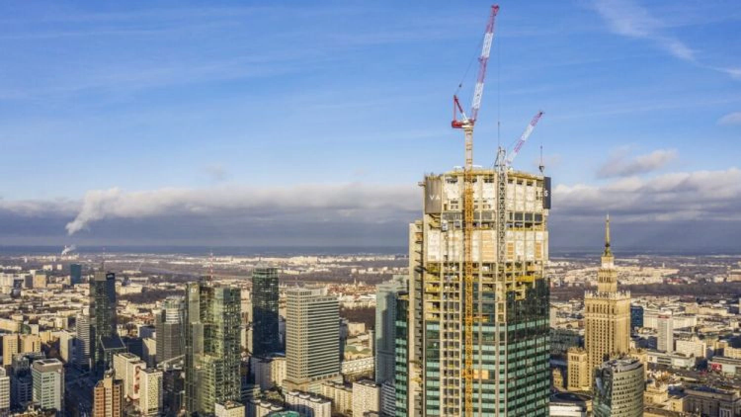 News Article Varso Tower topped out at a record-breaking height