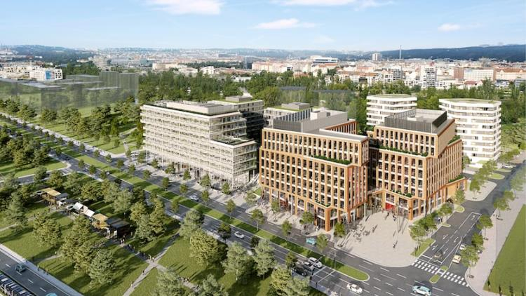 News Article Czech Republic development mixed-use Prague residential Sekyra Group