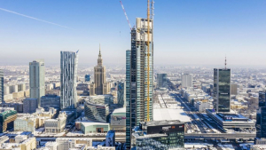 News Warsaw office project becomes EU’s tallest building