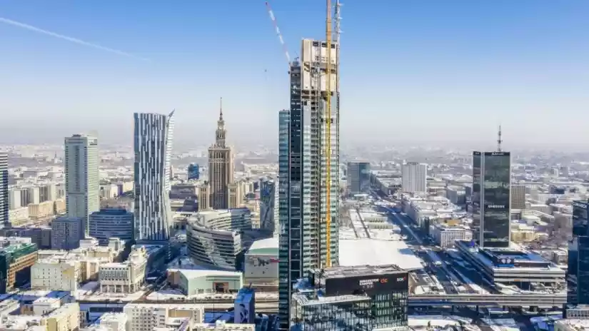 News - Warsaw office project becomes EU’s tallest building