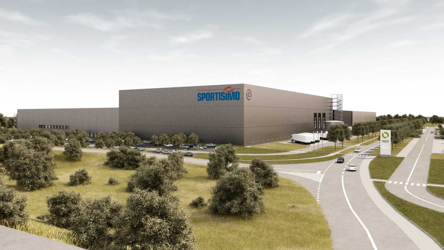 News Article Contera Czech Republic development industrial lease logistics Ostrava Sportisimo