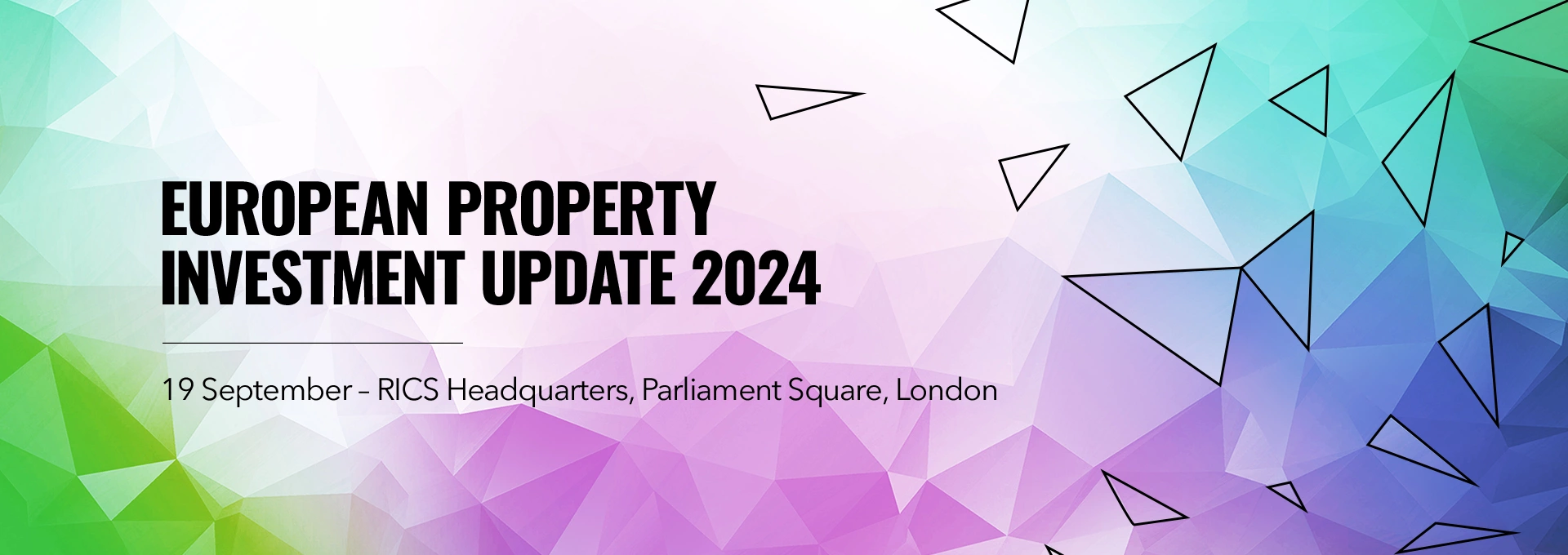 European Property Investment Update 2024 - London