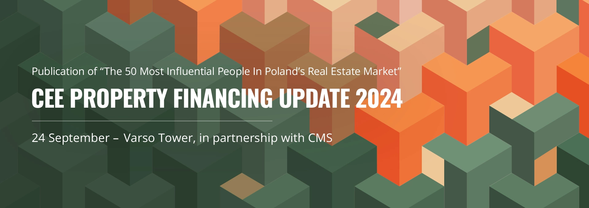 CEE Property Financing Update 2024 - Warsaw, Poland