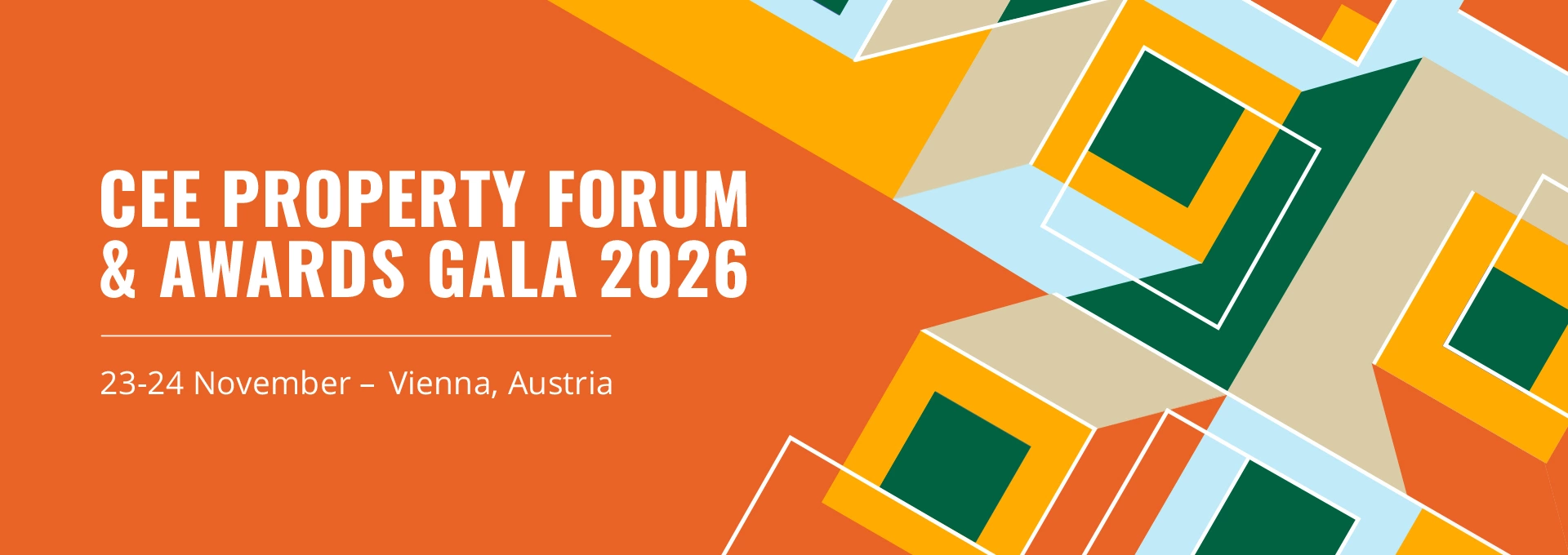CEE Property Forum & Awards Gala 2026 - Vienna, Austria event cover