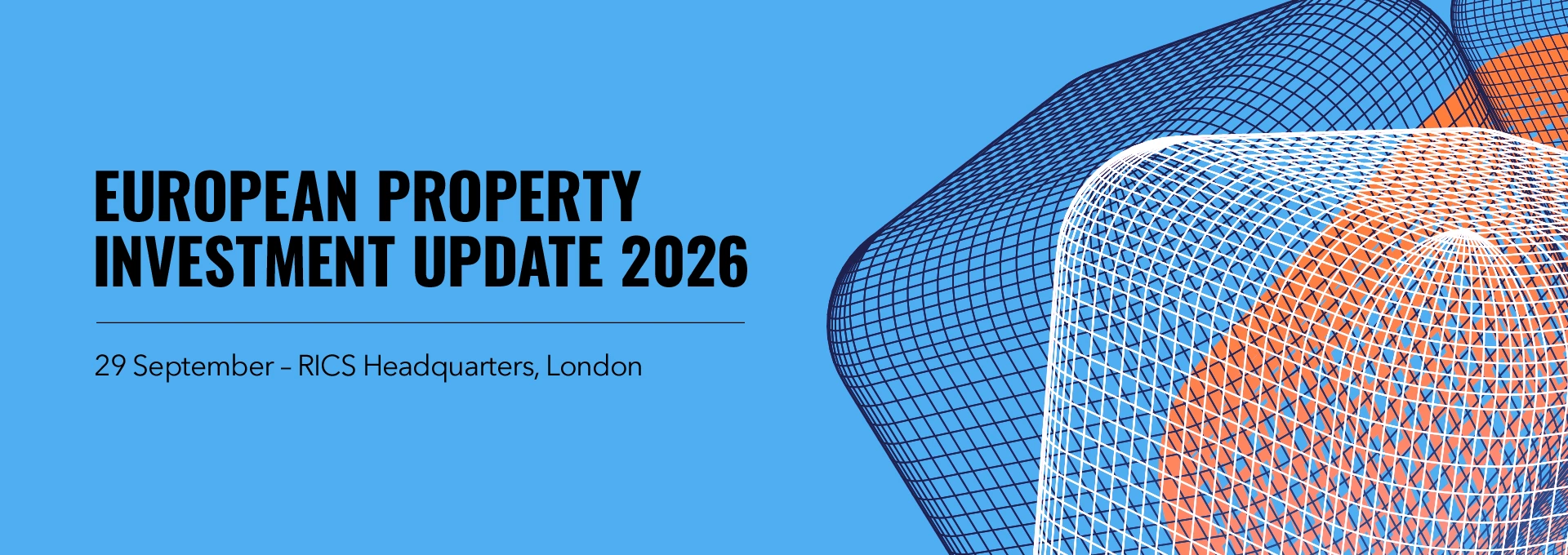 European Property Investment Update 2026 - London event cover