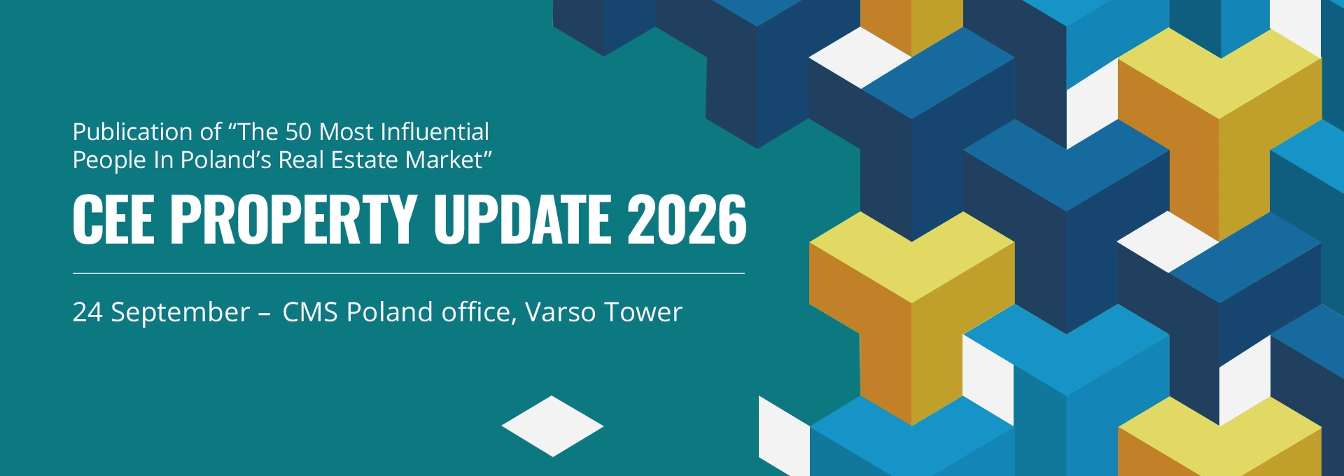 CEE Property Update 2026 - Warsaw, Poland event cover