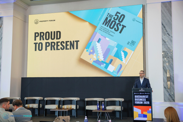 Photo from the Bucharest Business Forum 2026 event